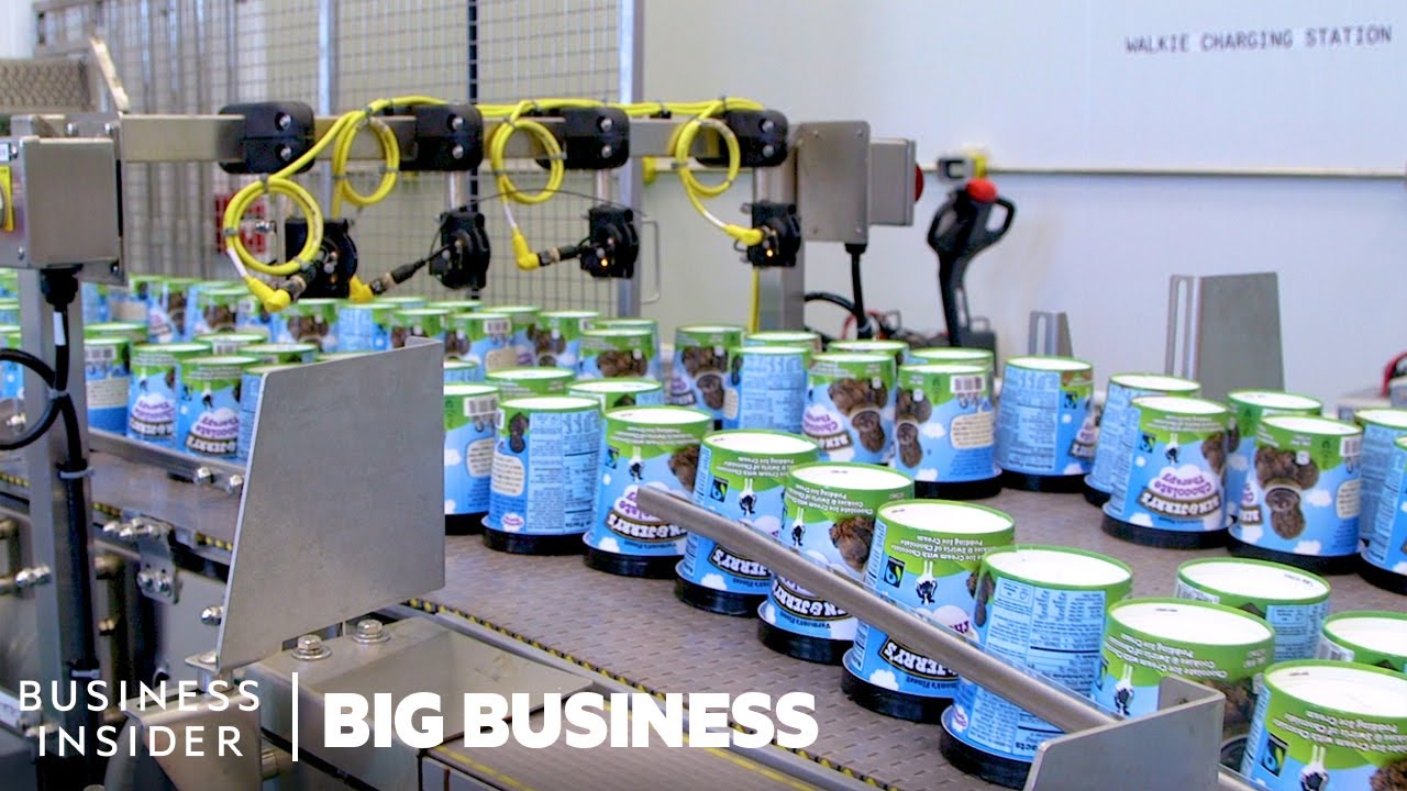 How Ben & Jerry’s Makes Nearly One Million Pints A Day | Big Business ...