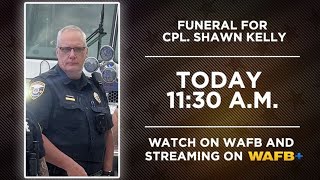 LIVE | Funeral services for Denham Springs Cpl. Shawn Kelly