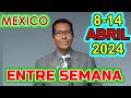 REUNION de Esta  Semana 8-14 de Abril 2024 México (Vida y Ministerio Cristianos de esta Semana)