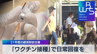 「ワクチン接種」で日常回復を 21年度の経済財政白書（2021年9月24日）