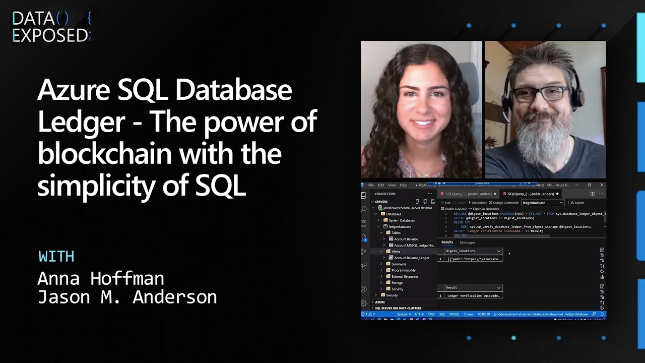 Azure Sql Database Ledger The Power Of Blockchain With The Simplicity Azure Sql Database Ledger The Power Of Blockchain With The Simplicity