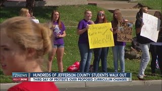 JeffCo students walk out of 5 schools in protest