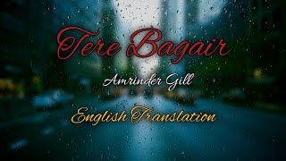 Tere Bagair • Amrinder Gill • Lyrics Translation (English) • Song Sense