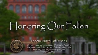 2023 Correctional Workers' Week Memorial Service