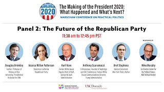 Warschaw Conference- Panel 2: The Future of the Republican Party