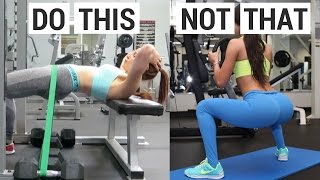 How to Grow Your Butt WITHOUT Growing Your Thighs | NO SQUATS Booty Workout