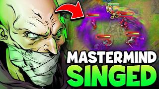 4 hours of the Rank 1 Singed terrorizing solo queue