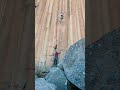 my first trad whipper crazy climbing fall