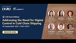 Archived Webinar: Addressing the Need for Digital Control in Cold Chain Shipping