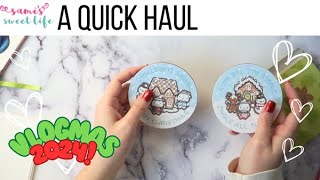 A SUPER QUICK INKVENT \u0026 ADVENT \u0026 PLANNER HAUL | Vlogmas Day 19