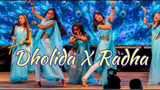 DHOLIDA X RADHA KAISE | Dance Performance | Siliguri's Best Dance Class | Dazzling Dance Academy