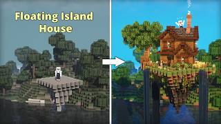Floating Island House ☁️🏝️ | Minecraft Tutorial
