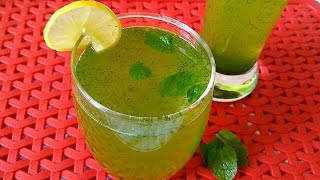 ദഹനത്തിന് പുതിനയില നാരങ്ങ ജ്യൂസ് | Mint Lime Juice Recipe in Malayalam | Healthy Drink