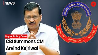 CBI Summons Delhi CM Arvind Kejriwal In Liquorgate Case | CM Kejriwal CBI Summonl
