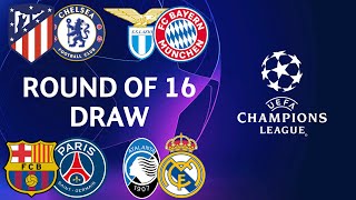CHAMPIONS LEAGUE ROUND OF 16 DRAW 2020/21 - FULL REACTION - BARCELONA VS PSG!