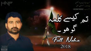 Tum Kaise Kalma Go Ho Full Noha 2018 | Raza Abbas Shah Nohay | Noha 2018 | Hnp | Muharram Status