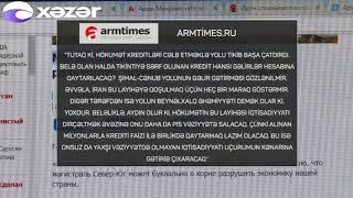 Erməni mediası Azərbaycanın inkişafından, Ermənistanın iflasından yazdı