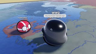 Roblox Countryball World: German invasion of Denmark and Norway 1940