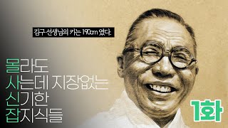 (1화) 몰사신잡 - 김구 선생님의 키는 190cm 였다.