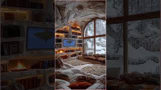 Beautiful snow nature home relaxing; #relaxing #beautiful #snow #youtubeshorts #short #shorts #461