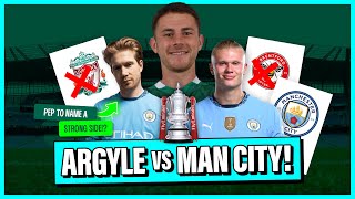 Can PLYMOUTH ARGYLE beat MAN CITY!? How STRONG will CITY be??