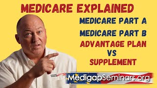 Medicare-Explained Parts A & B  (Advantage vs Supplement)