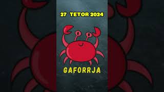 GAFORRJA - Horoskopi ditor 27 tetor 2024