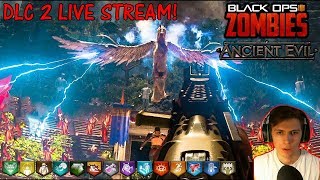 BLACK OPS 4 ZOMBIES - "Ancient Evil" DLC 2 FIRST ATTEMPT GAMEPLAY! (Live Stream)