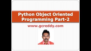 Python Class 25 - Python Object Oriented Programming Part-2