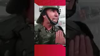 Vídeo mostra homens do #exército dificultando ação da PM durante ato #terrorista em Brasília #shorts
