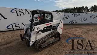 26799 - 2018 Bobcat T550 Skid Steer Will Be Sold At Auction!