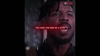 "Hey Auntie - Killmonger" | Killmonger Edit | Song - Los Voltaje | #marvel #edit #shorts #norvegia
