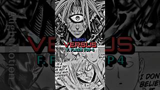 Boros vs Flashy Flash top 4 #shorts #youtubeshorts #onepunchman #opm #manga #anime #boros #saitama