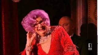 dame edna in royal box