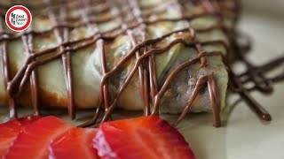 Nutella Crepes Recipe by Food Fusion Kids