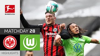 Eintracht Frankfurt - VfL Wolfsburg | 4-3 | Highlights | Matchday 28 – Bundesliga 2020/21