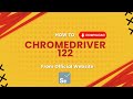 How to Download Chrome Driver 122 version #chromedriver #webdriver #selenium