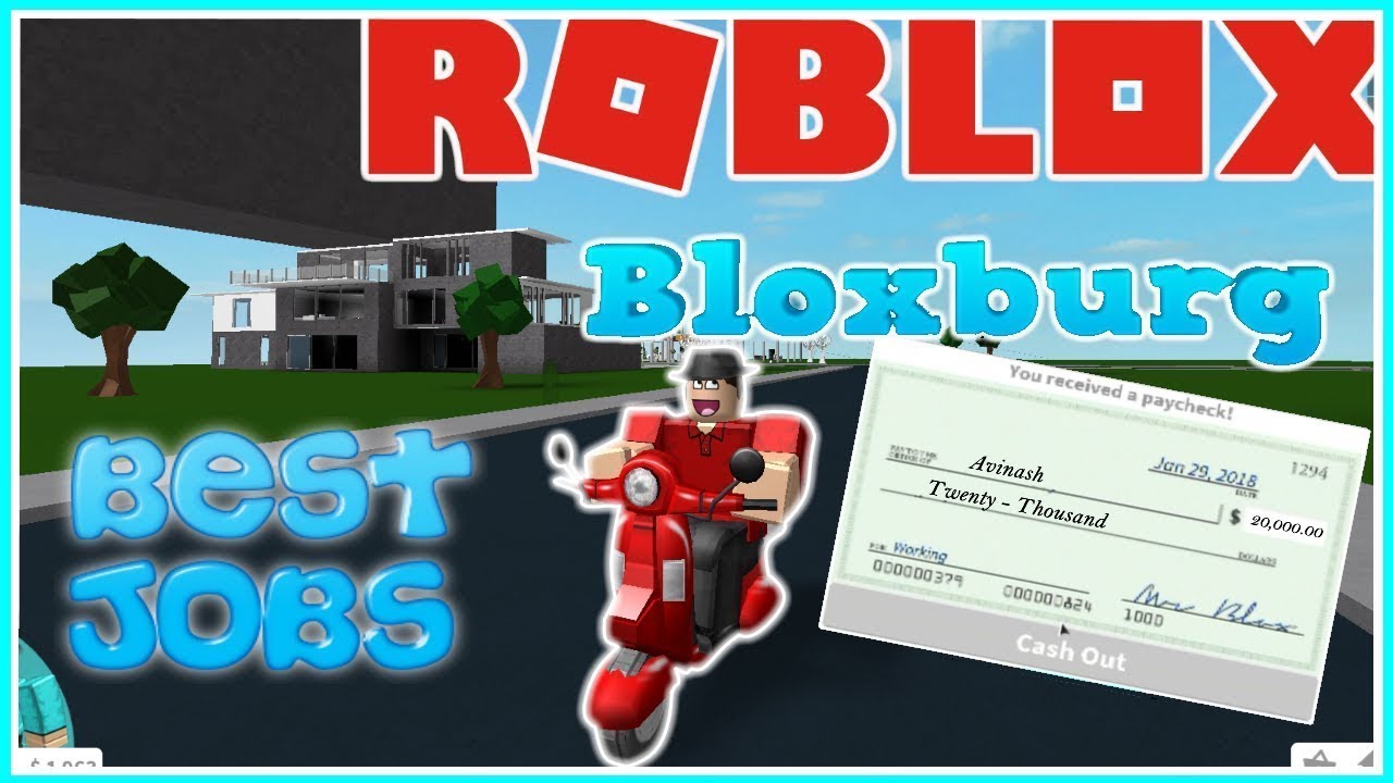 The Best Job On Bloxburg! |Roblox - YouTube