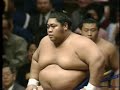 konishiki vs. chiyonofuji hatsu 1987 小錦 対 千代の富士