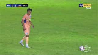 🏆¡Estuvo cerca Bolívar! Tremendo disparo de Ramiro Vaca que se estrelló en el travesaño.