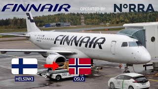 TRIP REPORT | Finnair (ECONOMY) | Embraer E190LR | Helsinki (HEL) - Oslo (OSL)