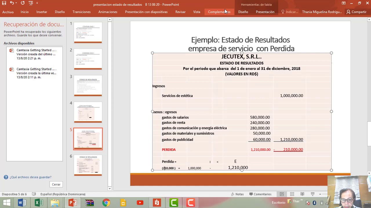 ESTADO DE RESULTADOS CONT B - YouTube