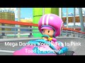 💖 Mega Donkey Kong loses to Pink Toad (Pit Crew) in Tokyo Blur 2 (150cc) 💖