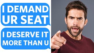 Entitled Couple DEMANDS MY SEAT on the BUS... claiming THEY DESERVE IT MORE - Reddit Podcast