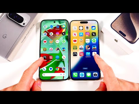 Prueba de velocidad entre Pixel 9 Pro XL y iPhone 15 Pro Max