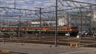 【ＪＲ東日本】湘南色塗装の185系200番台(特急形電車) 185 series,Limited express