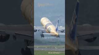 ANA BOEING 777-281ER | Takeoff STARWARS C-3PO JET | ITM/RJOO OSAKA AIRPORT #Shorts