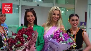 Miss World, Miss Grand International arrive in KK