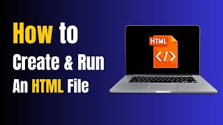 🔥 How to Create & Run an HTML File in Your Browser (Beginner's Guide!) 🚀