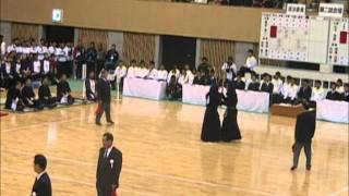 2011山口国体剣道少年男子　準決勝　栃木県vs山口県　大将